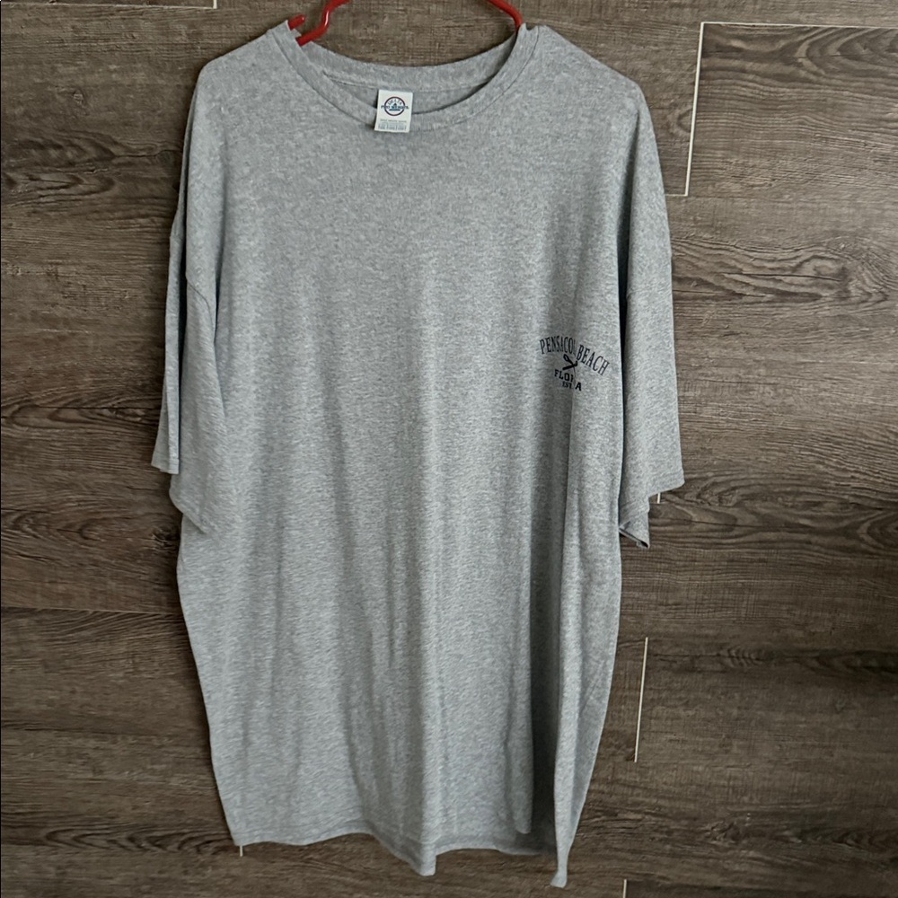 Delta Heather Gray Short Sleeve Tee